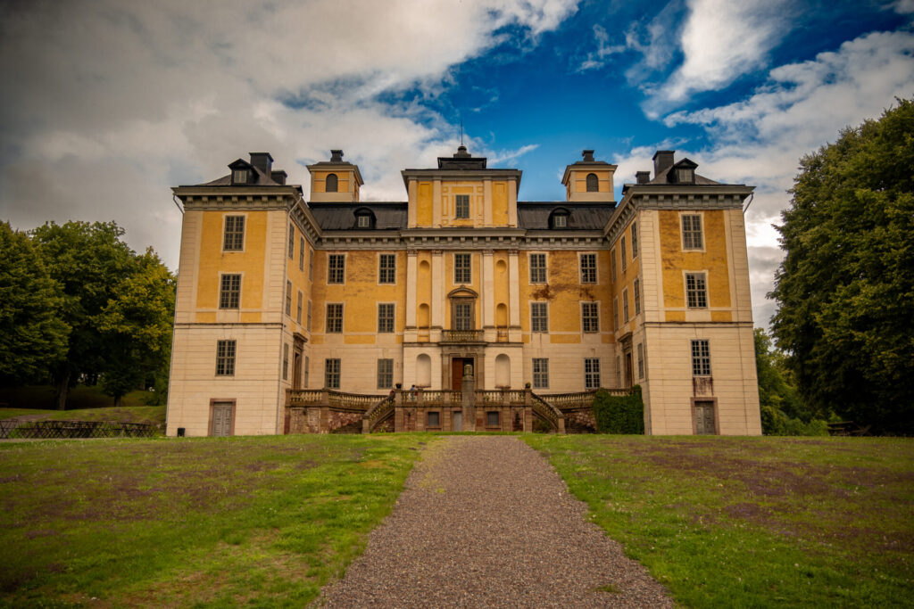 Mälsåkers slott sett från från söder.