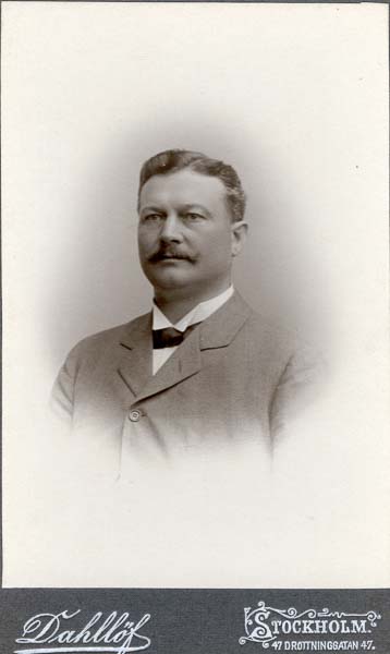 Lars Fredrik Carlson - Alfred Json Dahllöf - Stockholm - 24A - Grosshandlaren