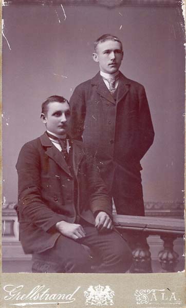 x Karl Samuel Eriksson - Carl August Grellstrand - Sala - 151A - Grosshandlaren